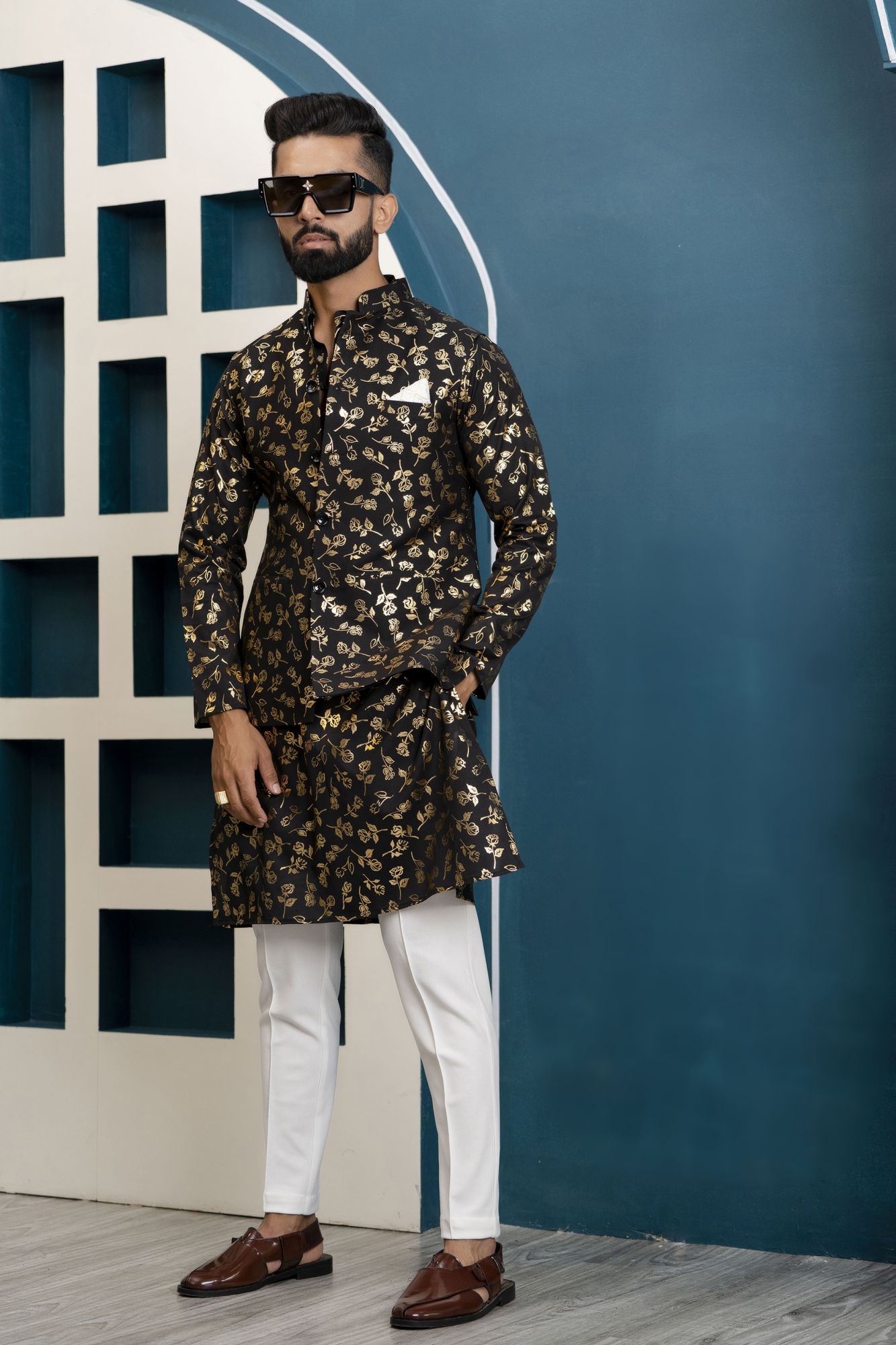 Black Foil Jacket