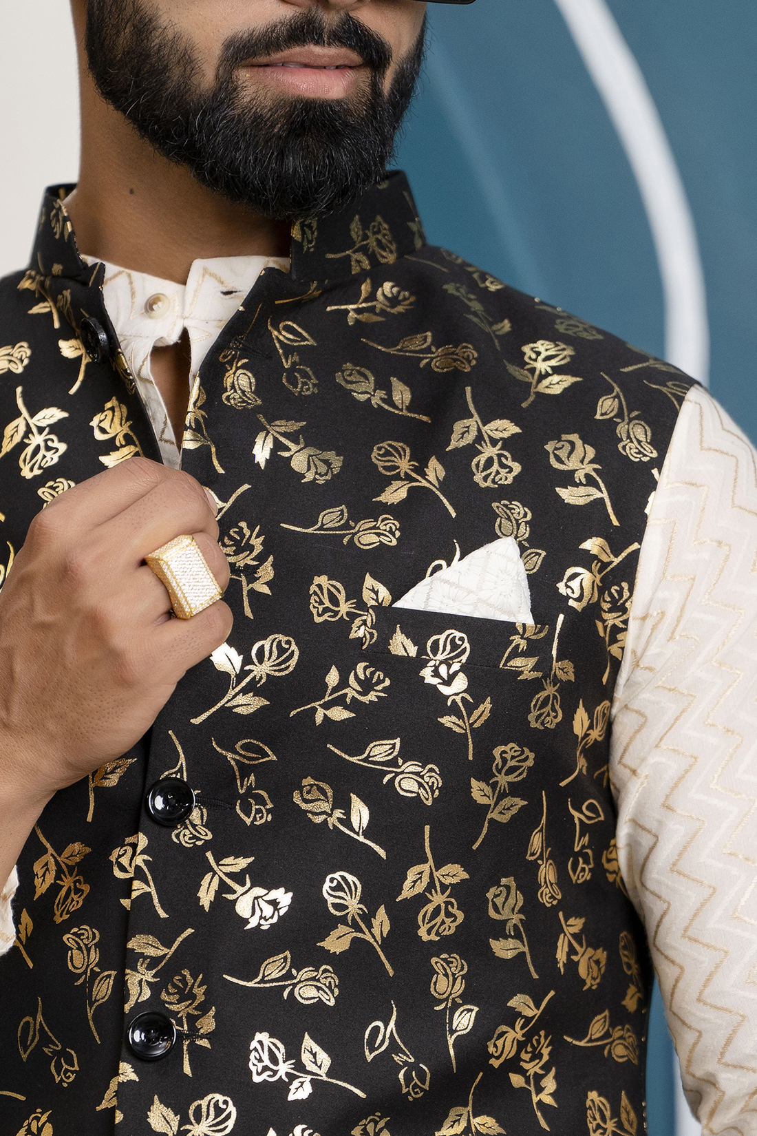 Black Foil Jacket
