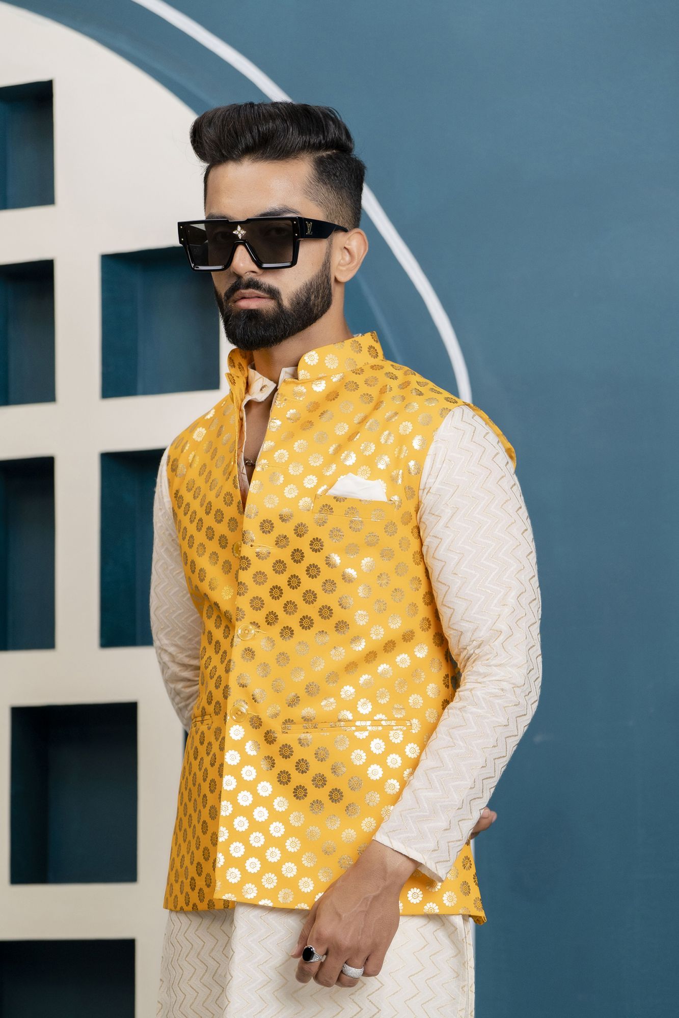 Yellow Foil Jacket