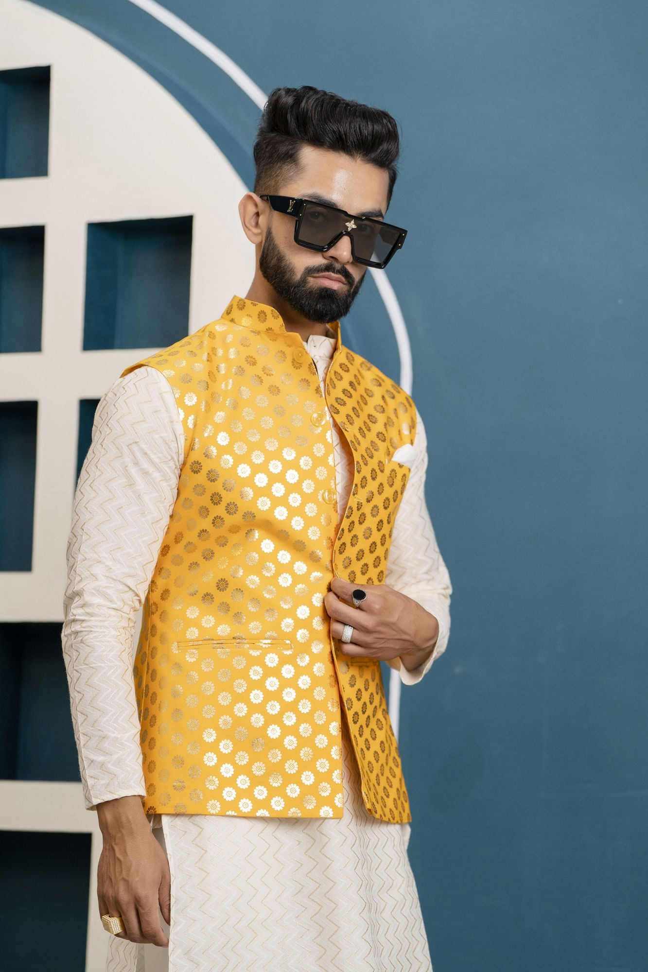 Yellow Foil Jacket