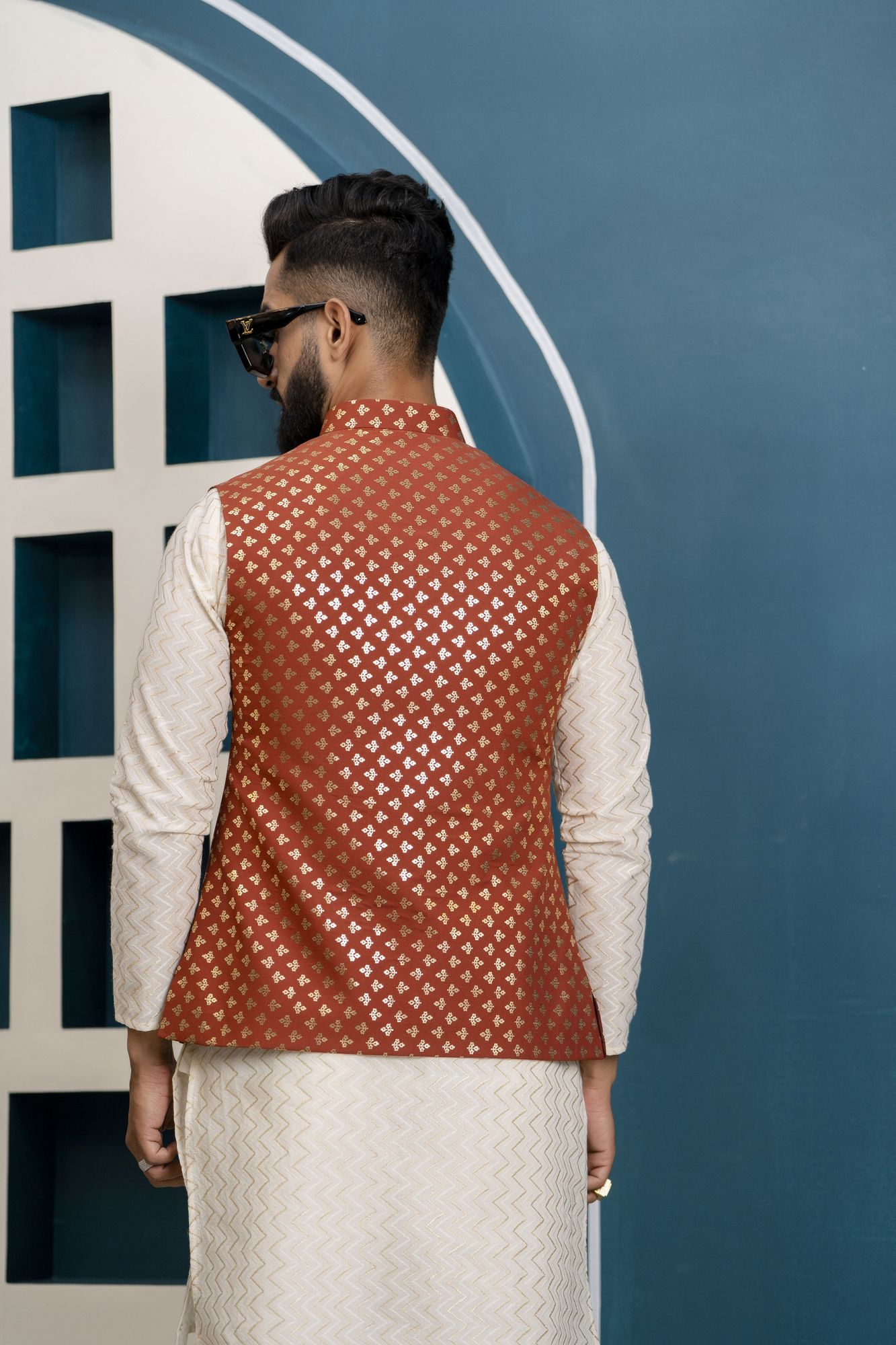 Orange Foil Jacket