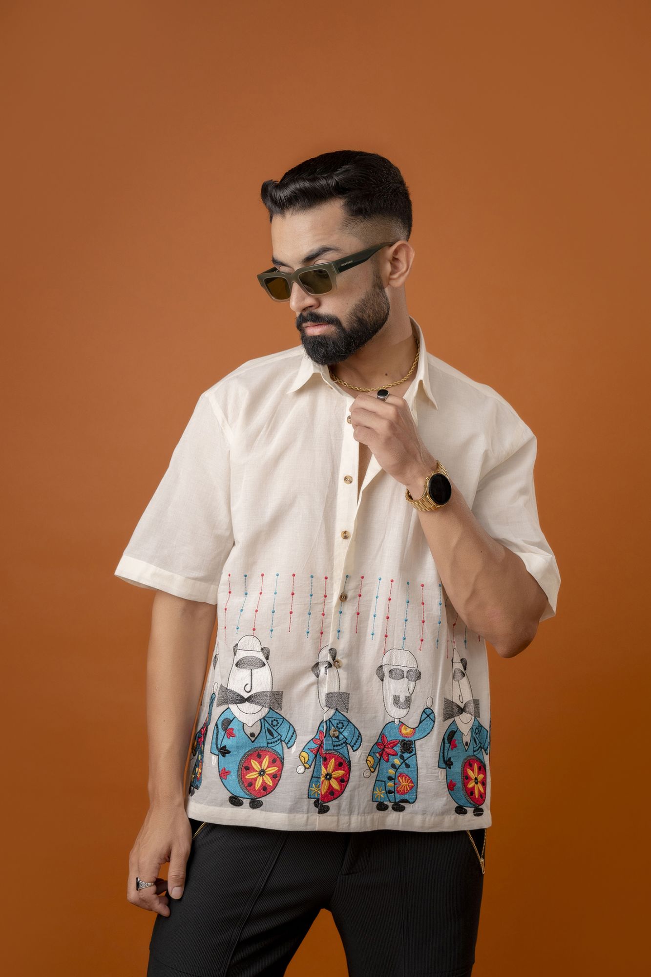 Neeli Gudiya Baggy Shirt