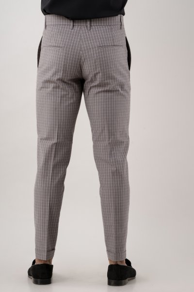 Tailored Fit Pants In Checks