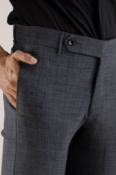 Textured Pants In Livid