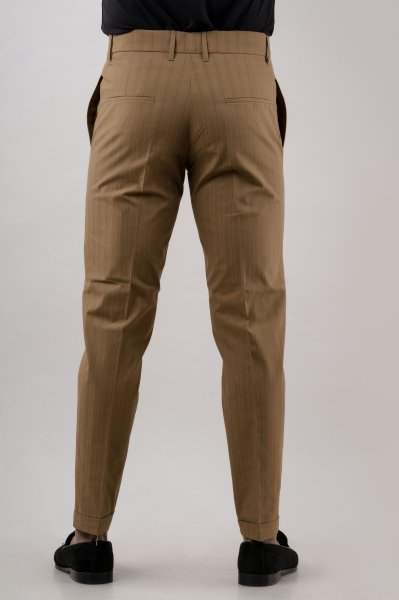 Striped Pants In Brown