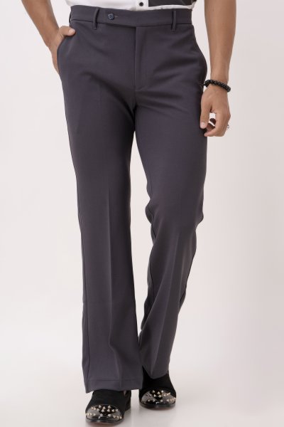 Bootcut Pants In Grey
