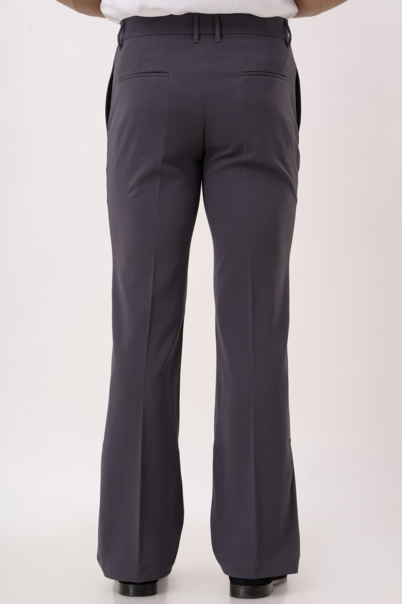 Bootcut Pants In Grey