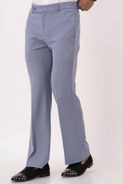 Bootcut Pants In Powder Blue
