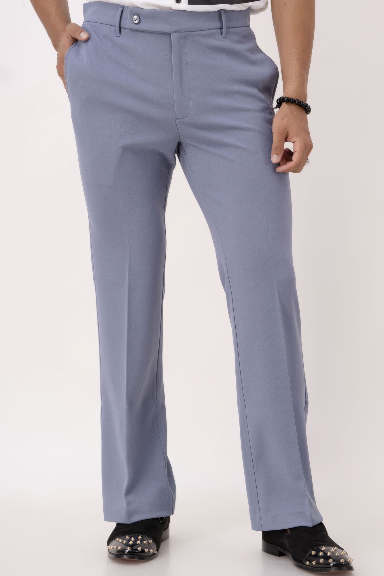 Bootcut Pants In Powder Blue