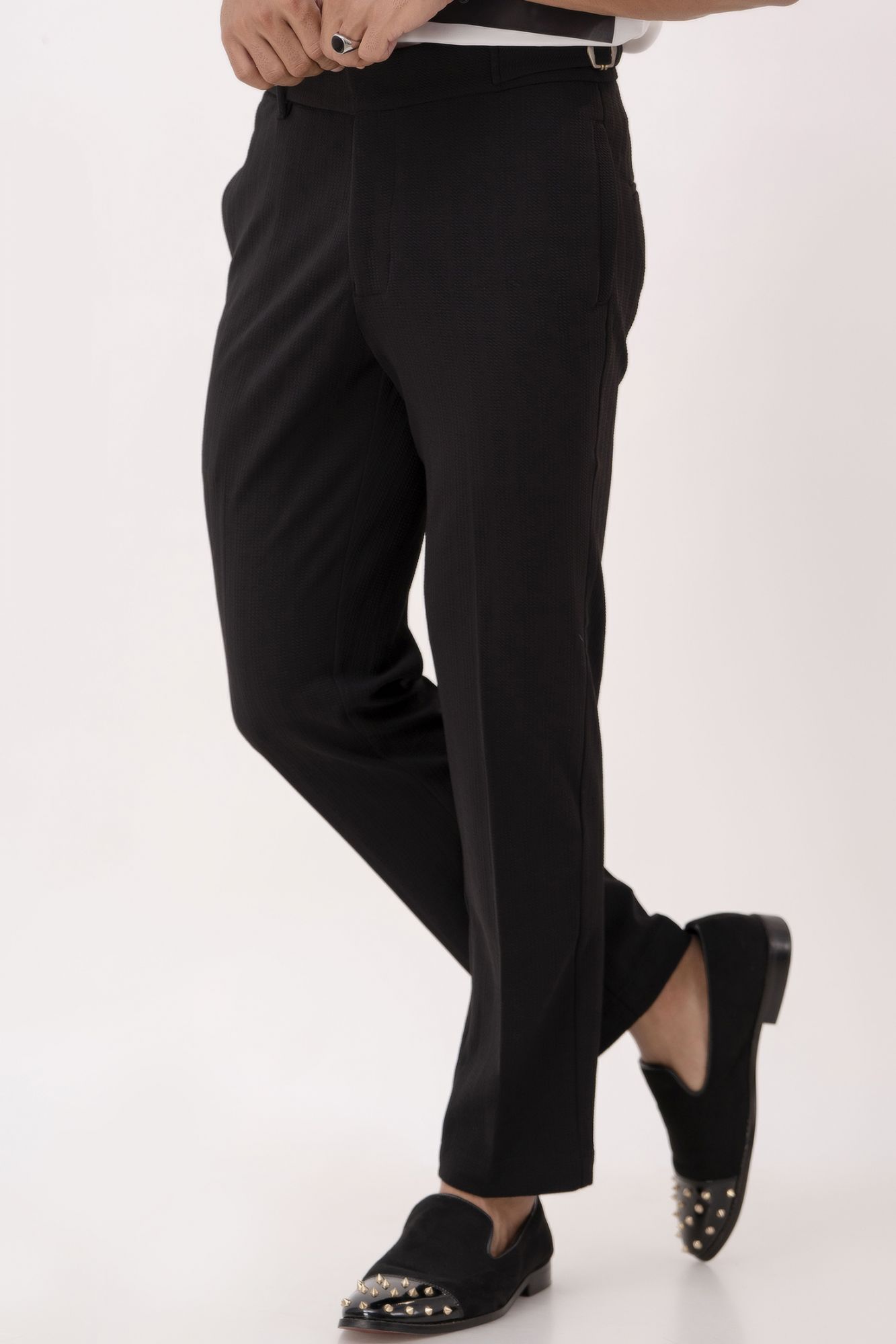 Black Karara High Waist Pants