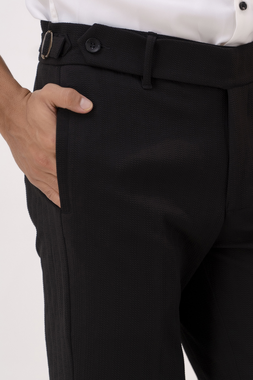 Black Karara High Waist Pants