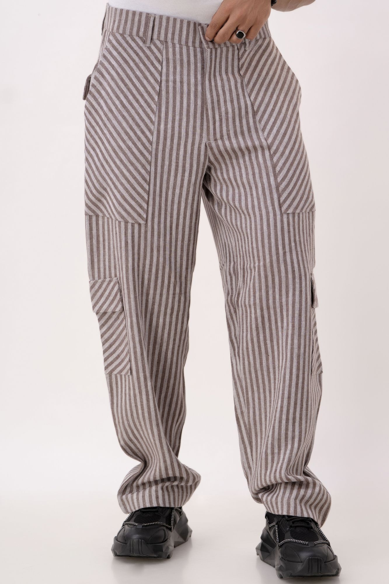 Striped Balloon Pants