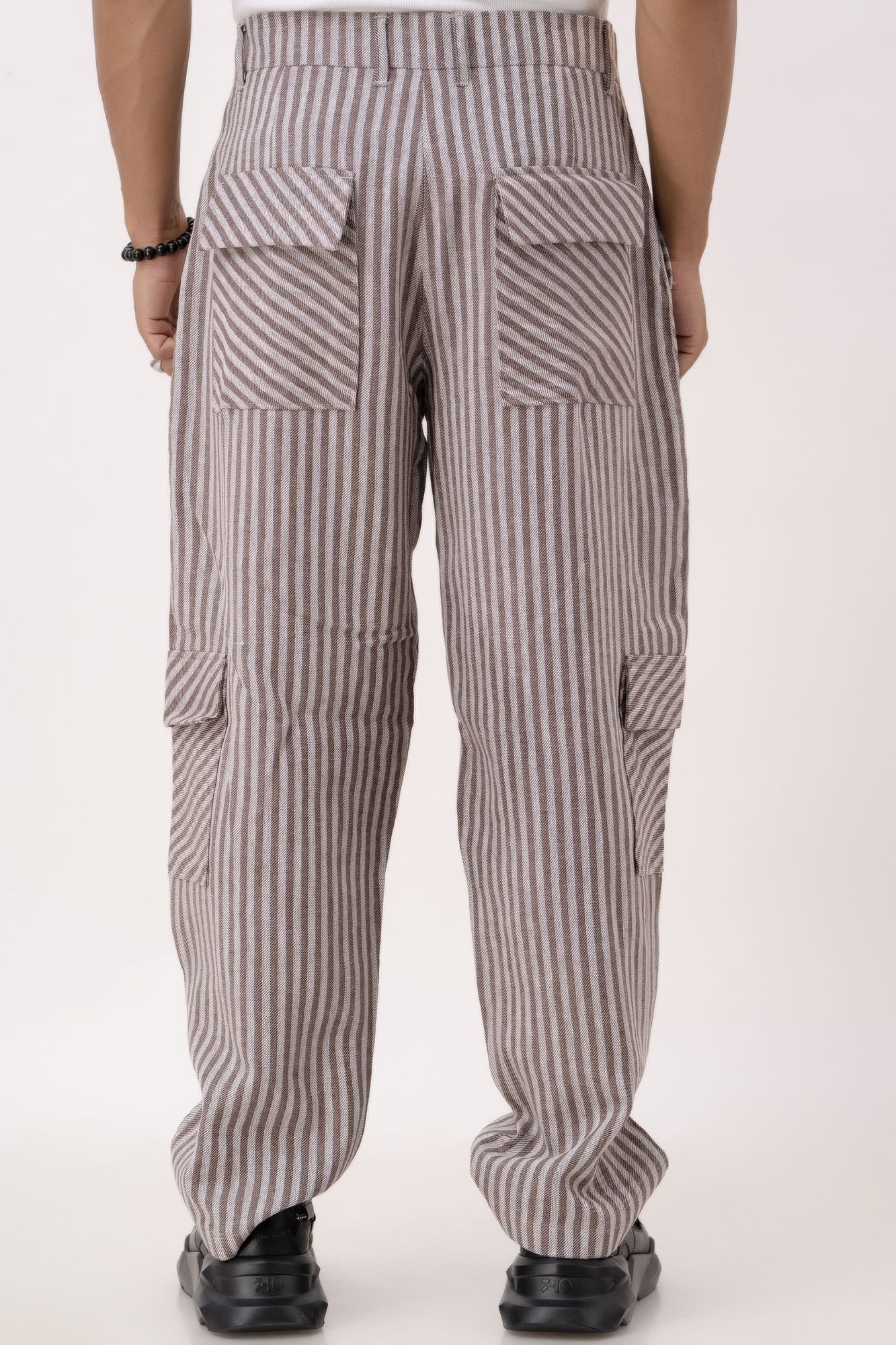 Striped Balloon Pants