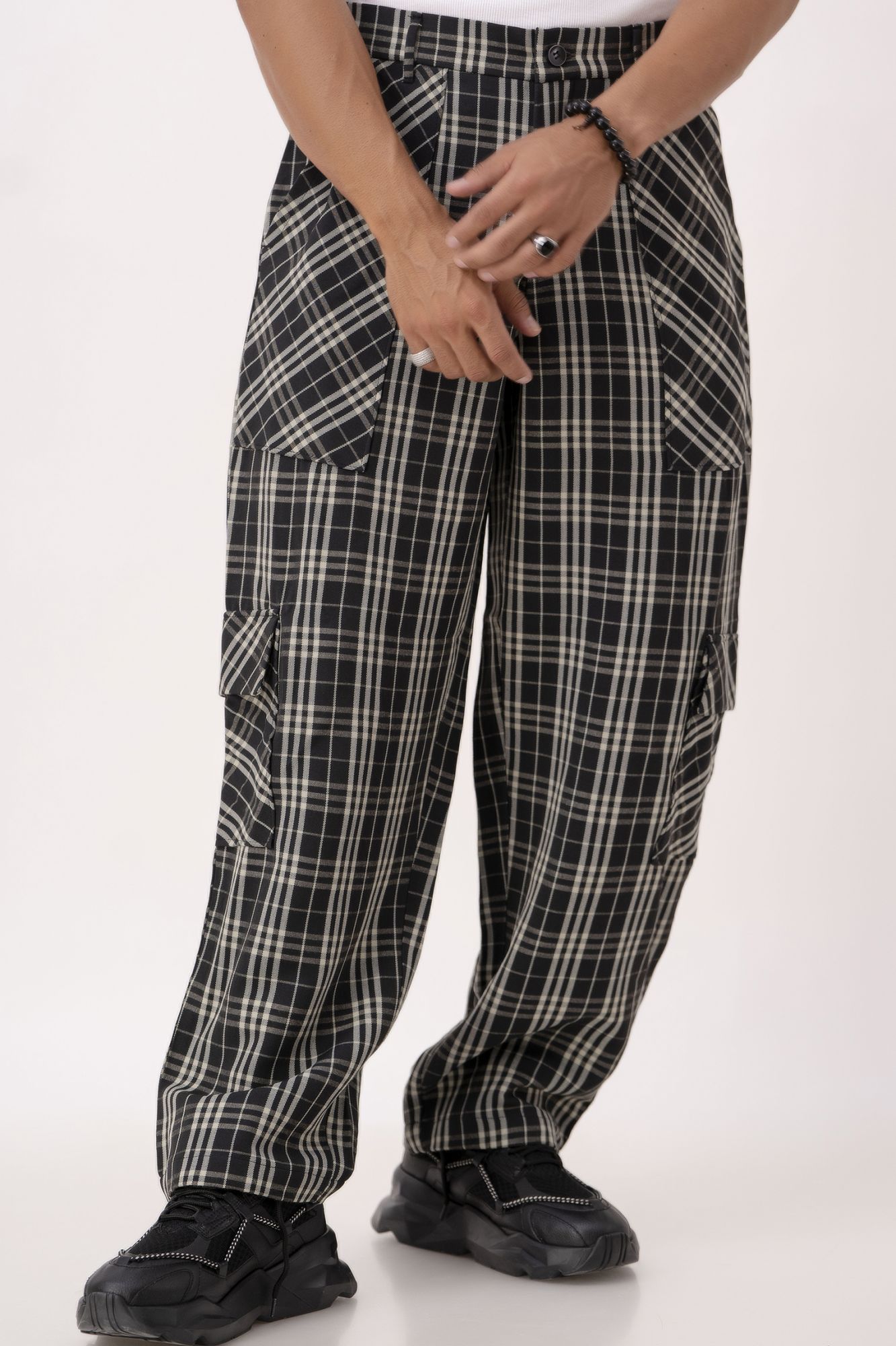 Balloon Checks Cargo Pants