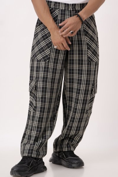 Balloon Checks Cargo Pants