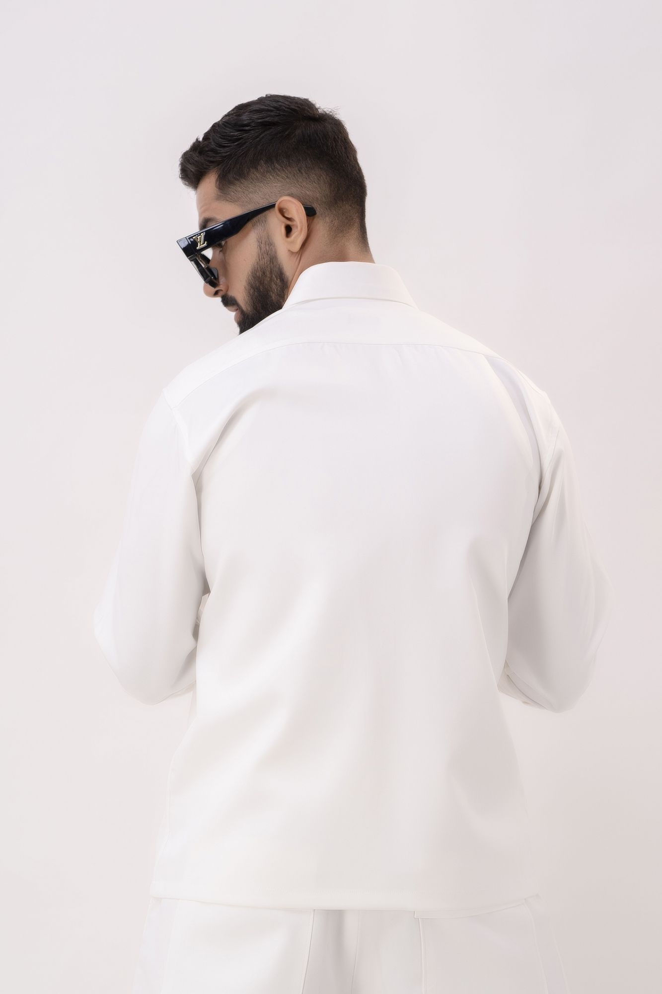 White Banana Shacket