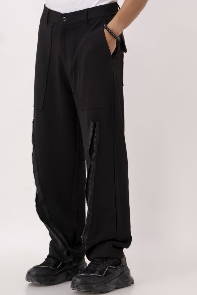 Chain Up Parallel Pants