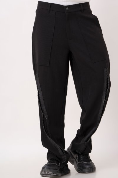 Chain Up Parallel Pants