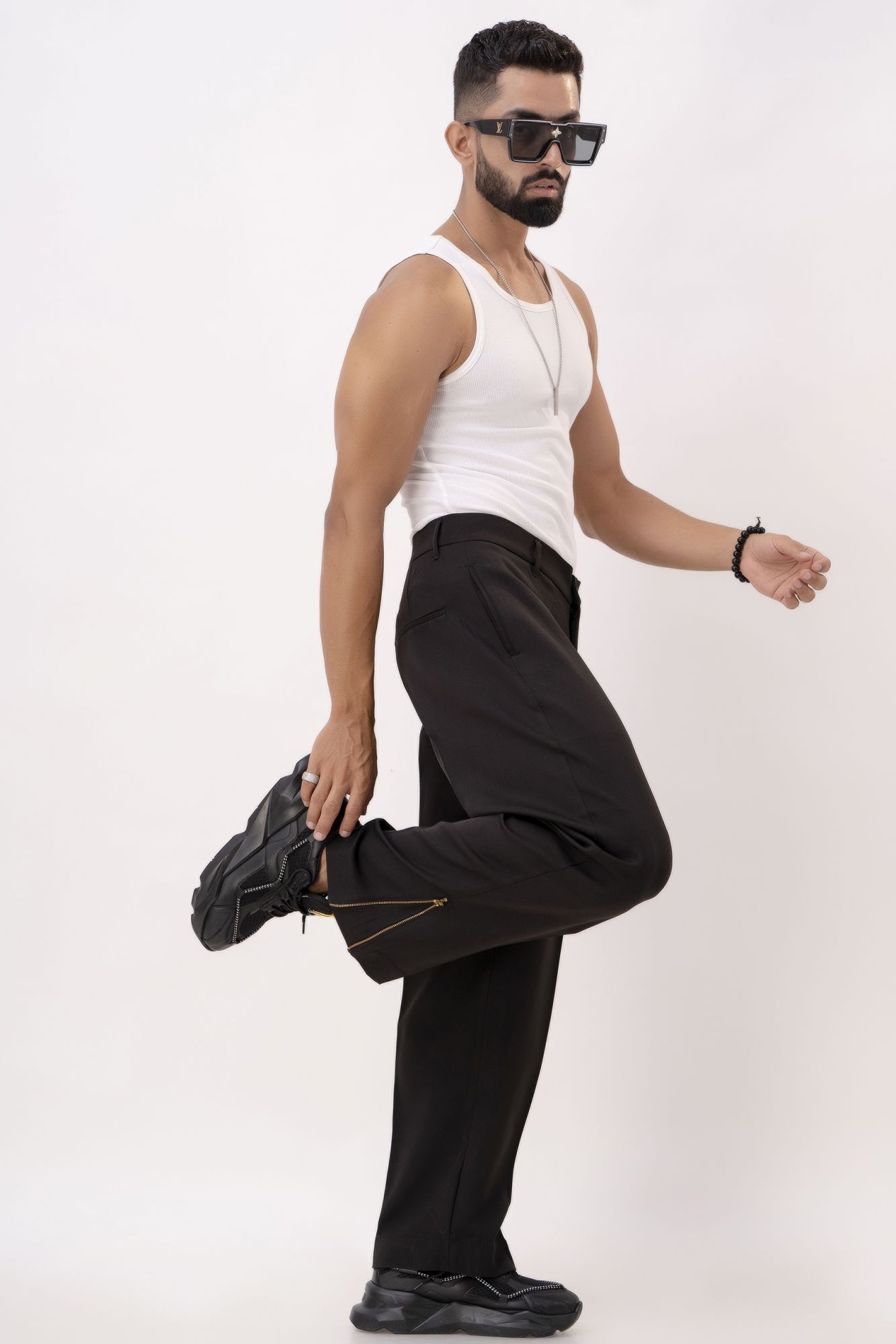 Parallel Pants In Black