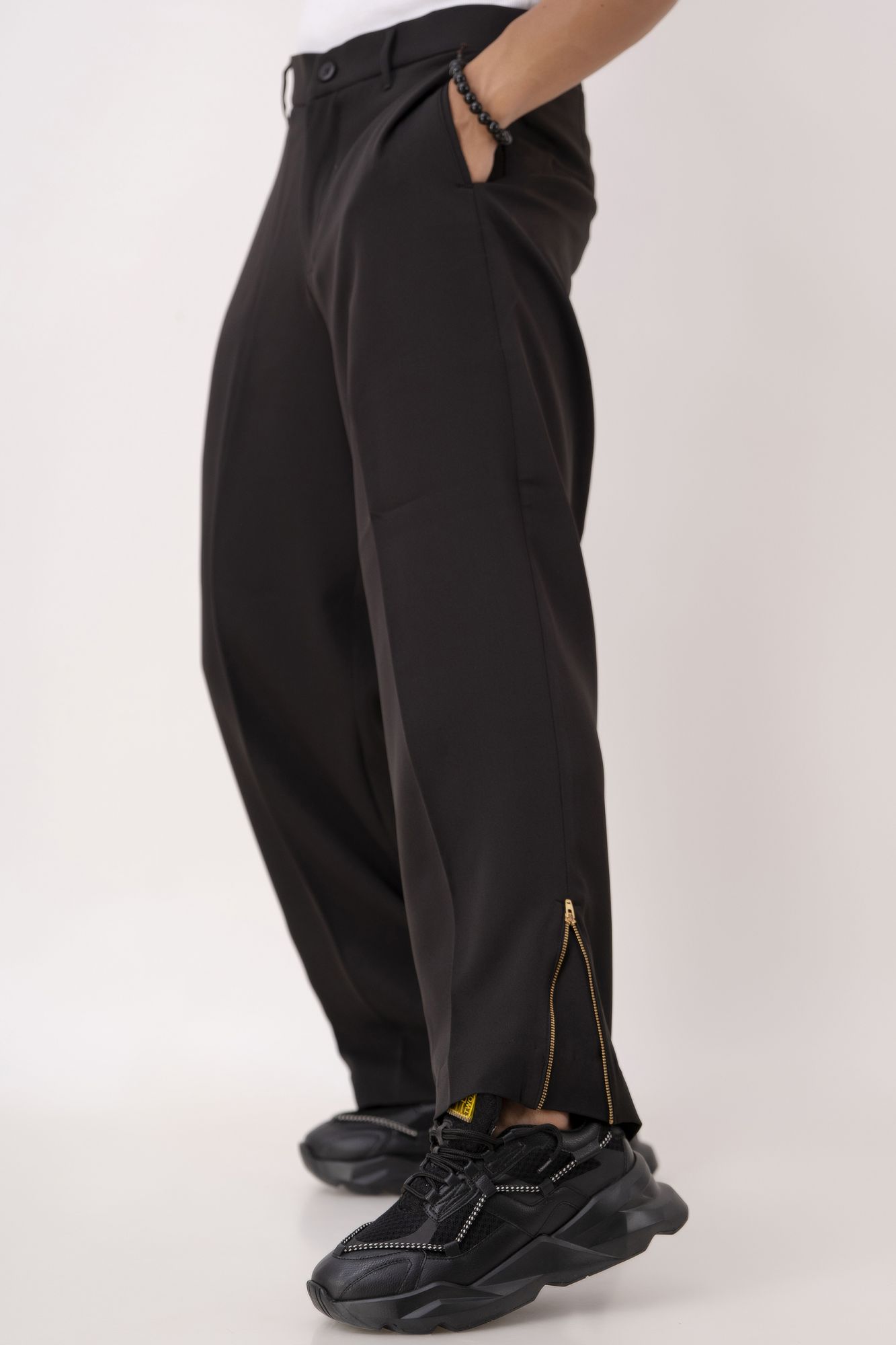 Parallel Pants In Black