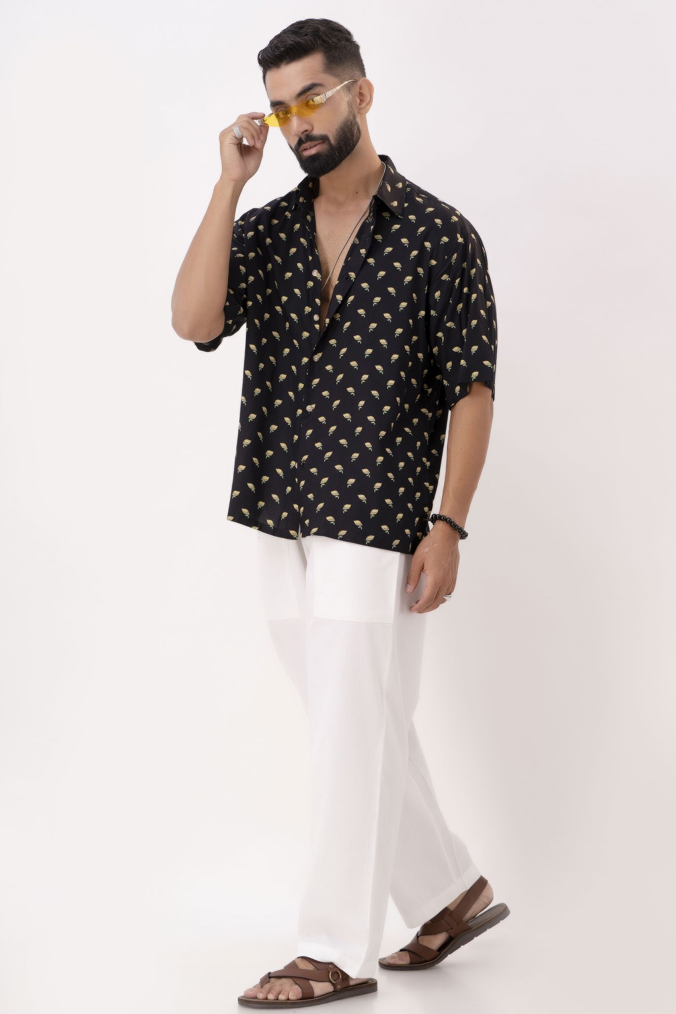 Printed Oversized Shirt