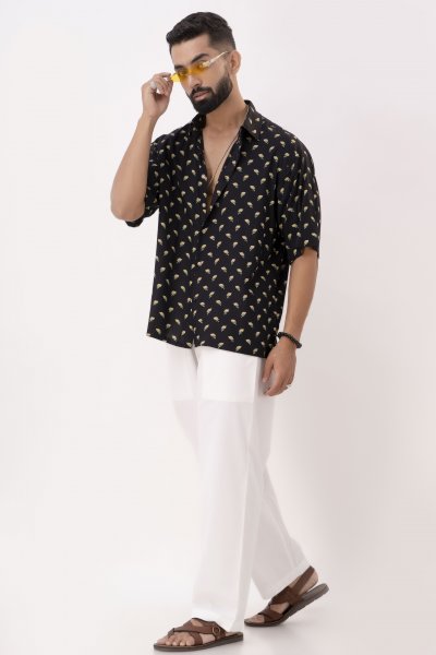 Printed Oversized Shirt
