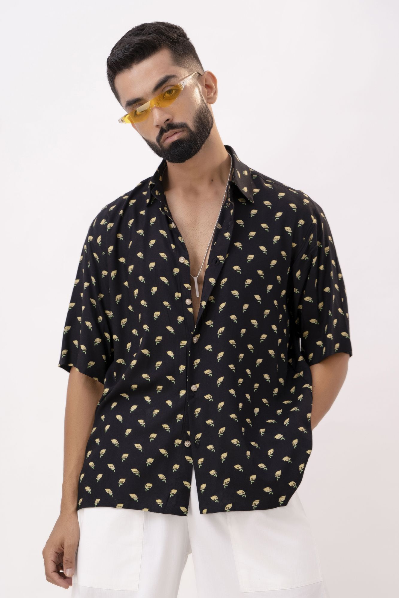 Printed Oversized Shirt