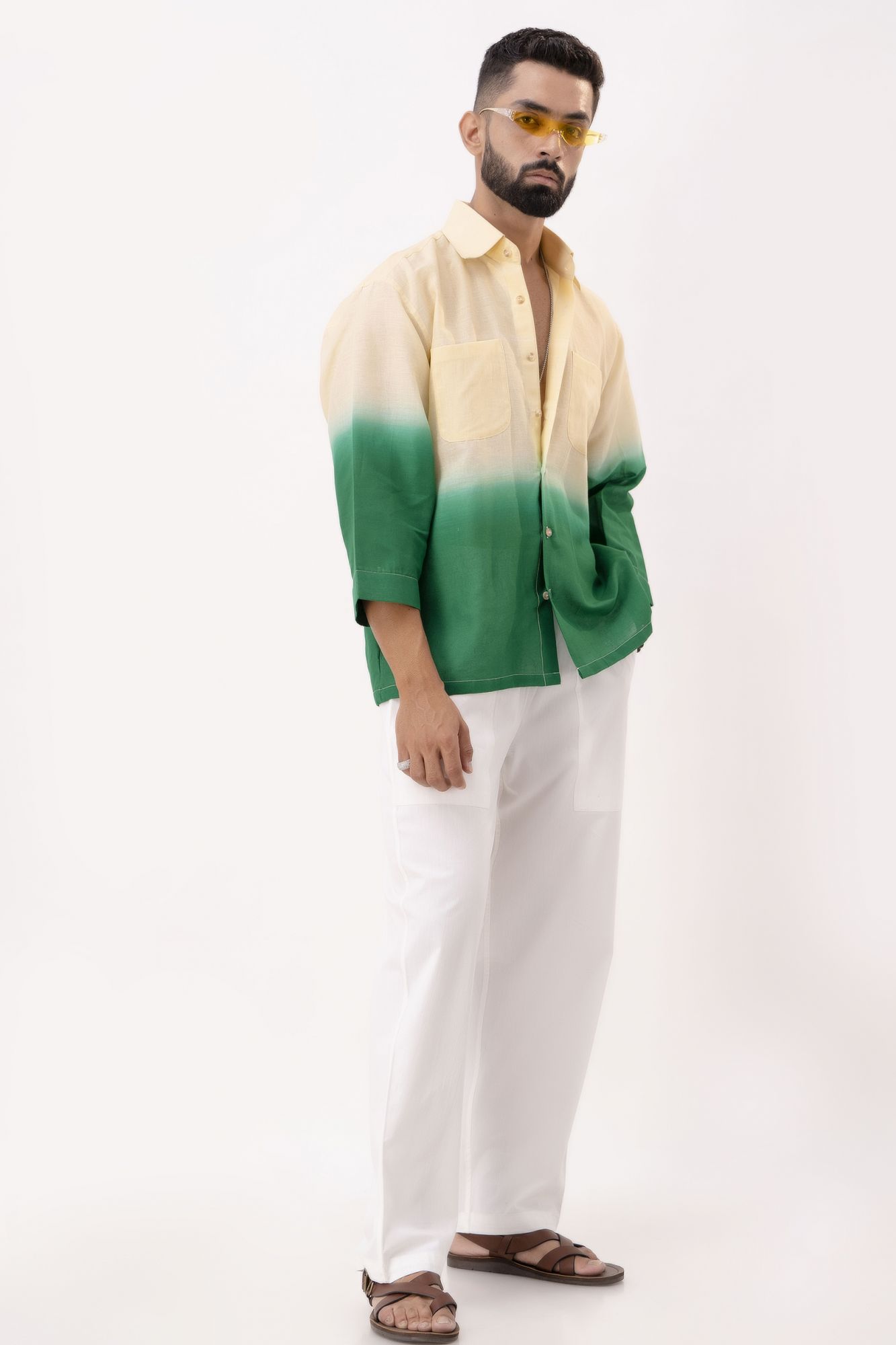 Ombre Oversized Shirt