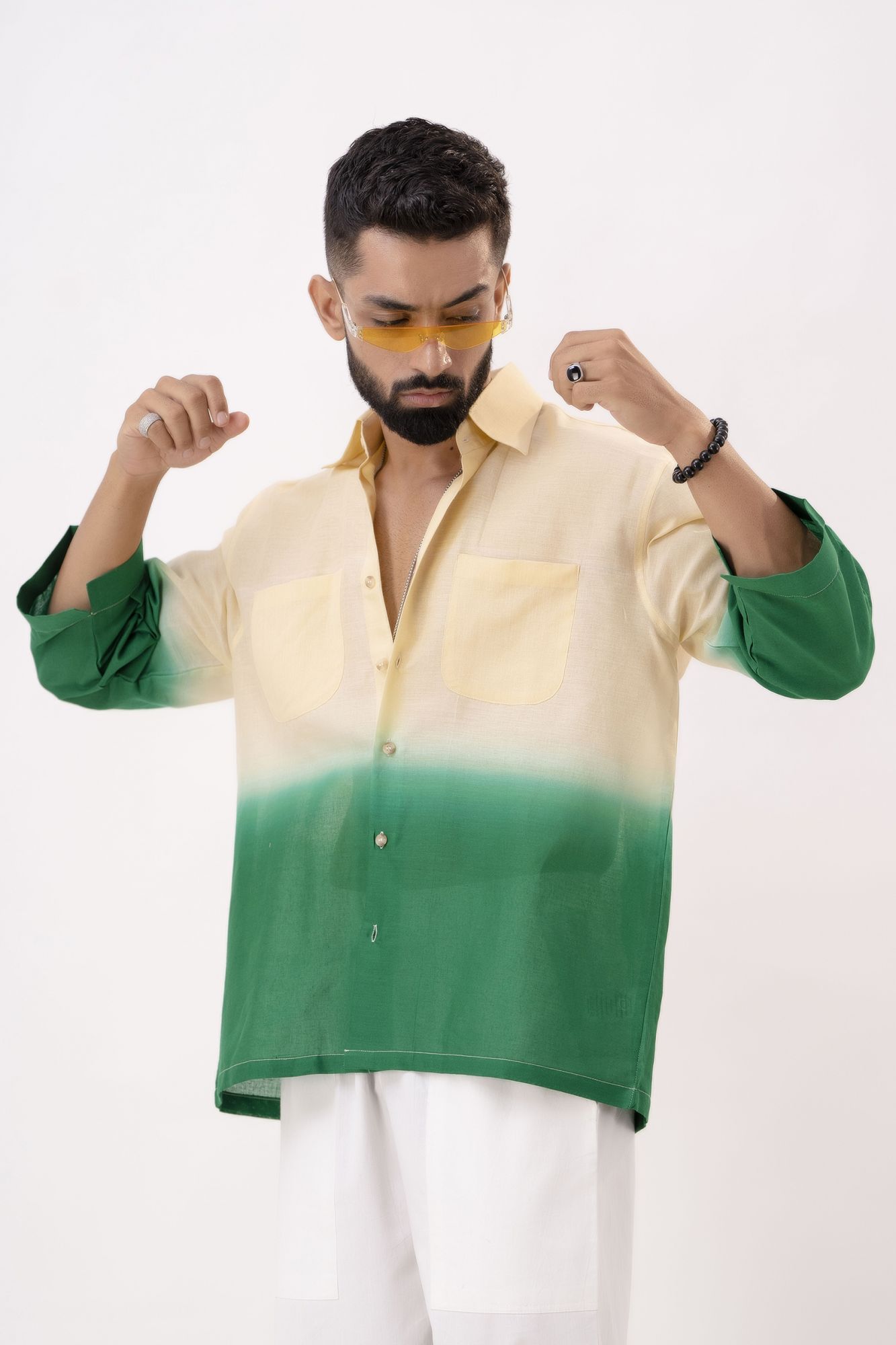 Ombre Oversized Shirt