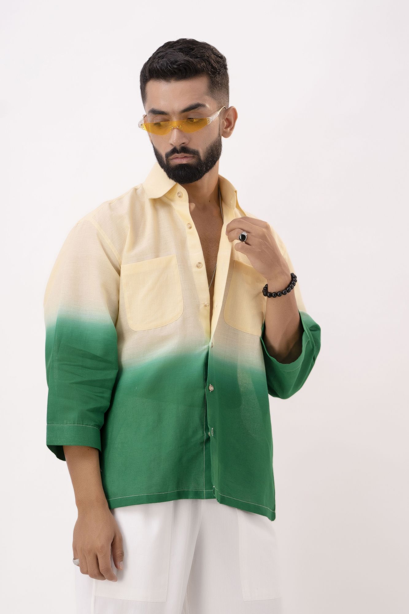 Ombre Oversized Shirt