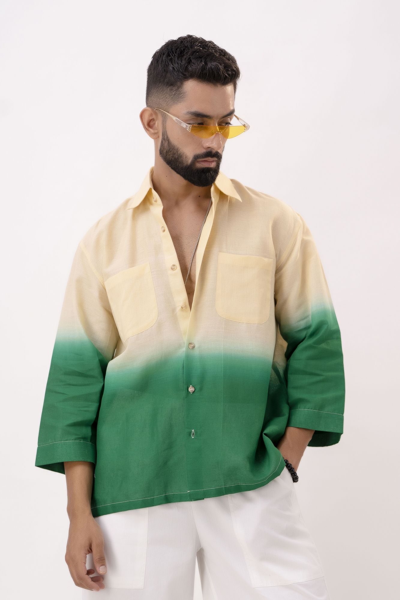 Ombre Oversized Shirt