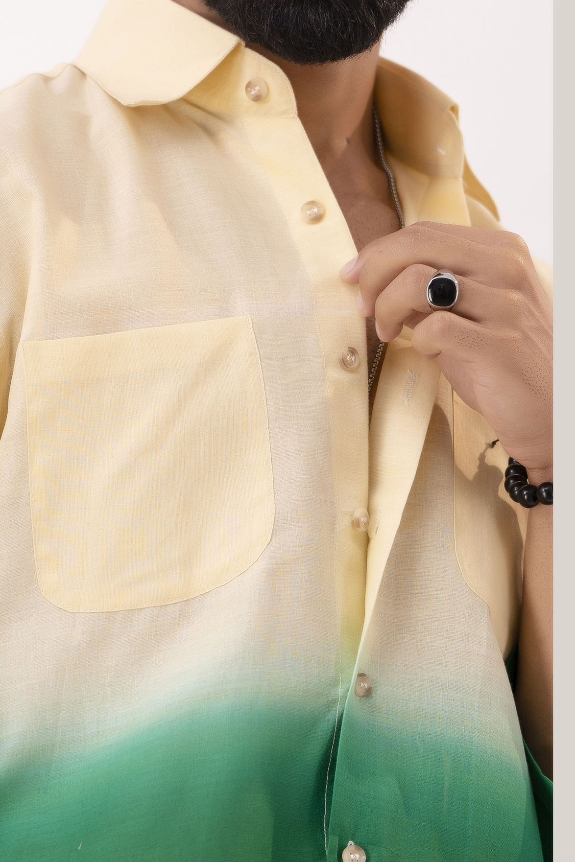 Ombre Oversized Shirt