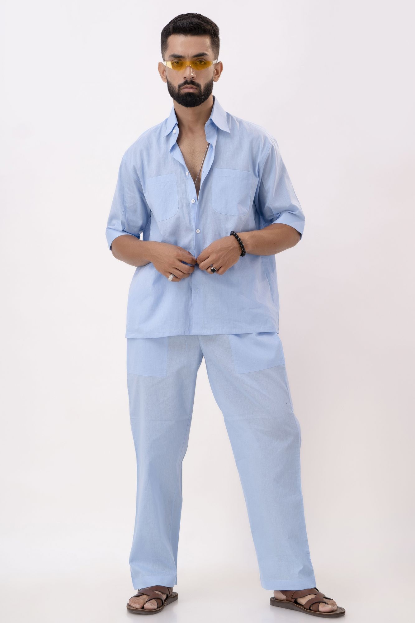 Loungewear Cotton Elastic Pants