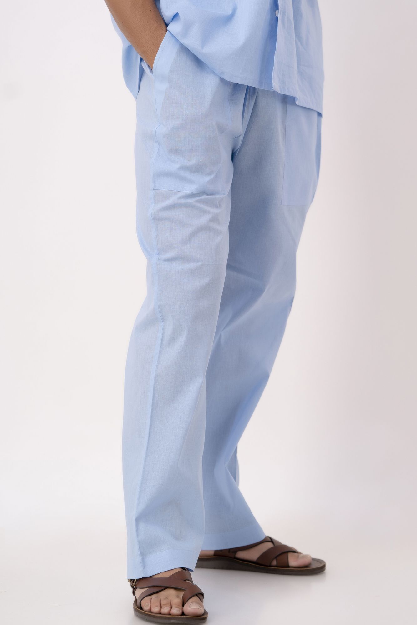 Loungewear Cotton Elastic Pants