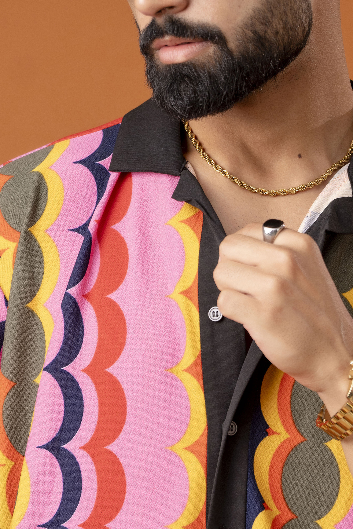 Multicolor Flowing Shirt