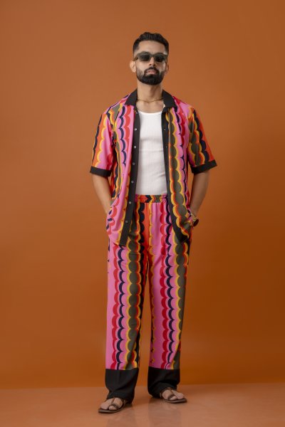 Multicolor Flowing Shirt