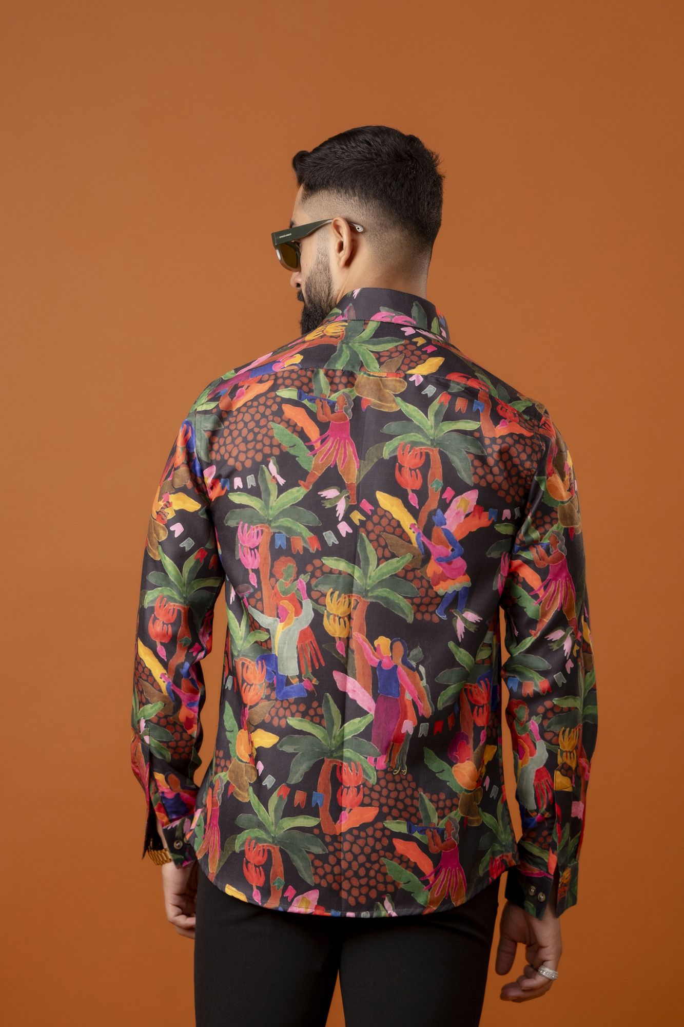 Multicolor Painted Shirt