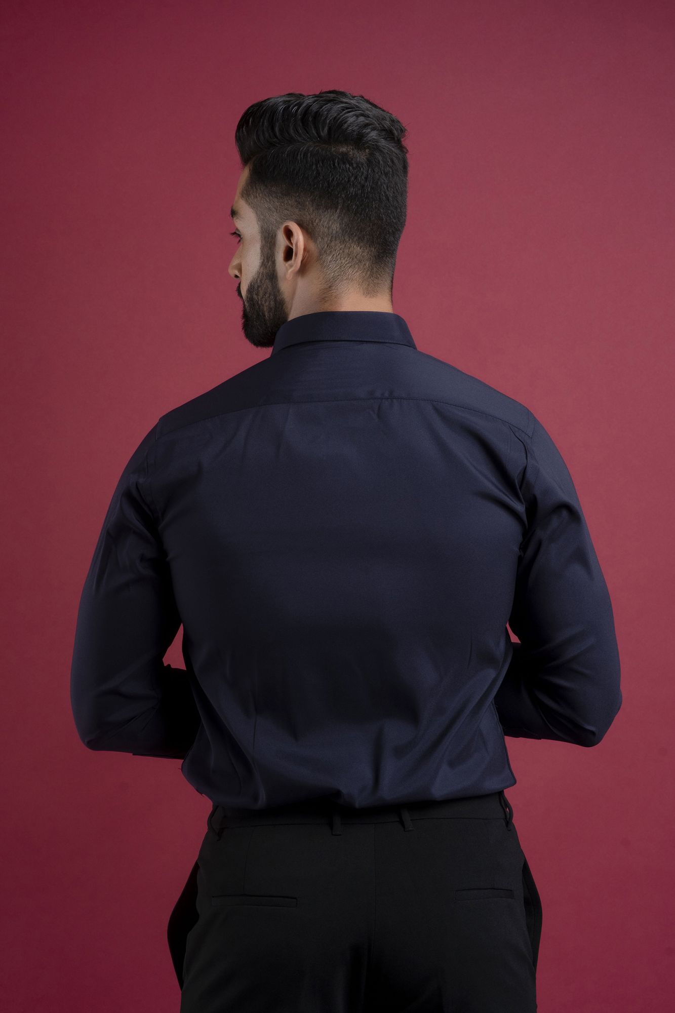 Slim Fit Shirt In Blue