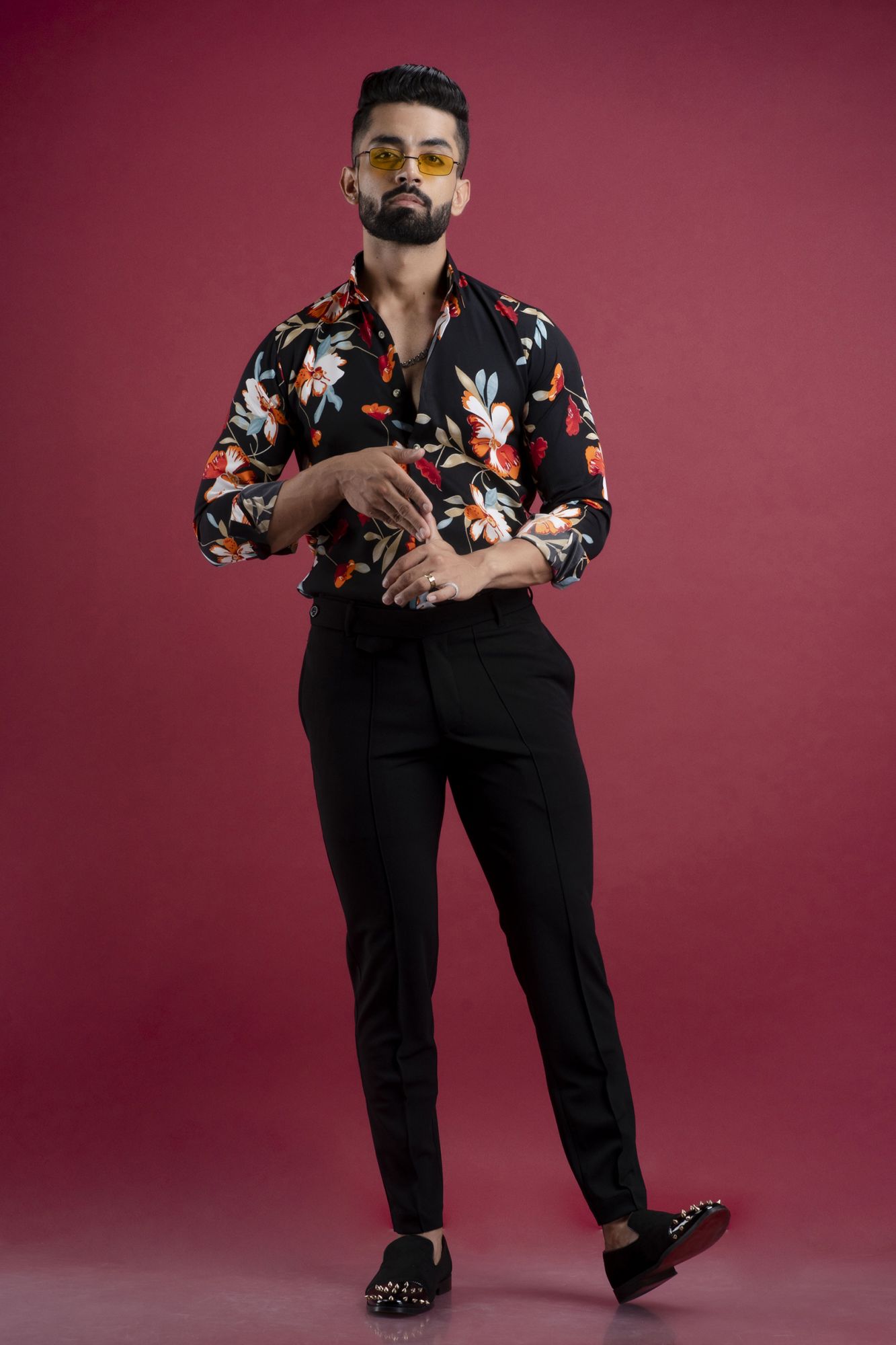 Printed Floral Shirt