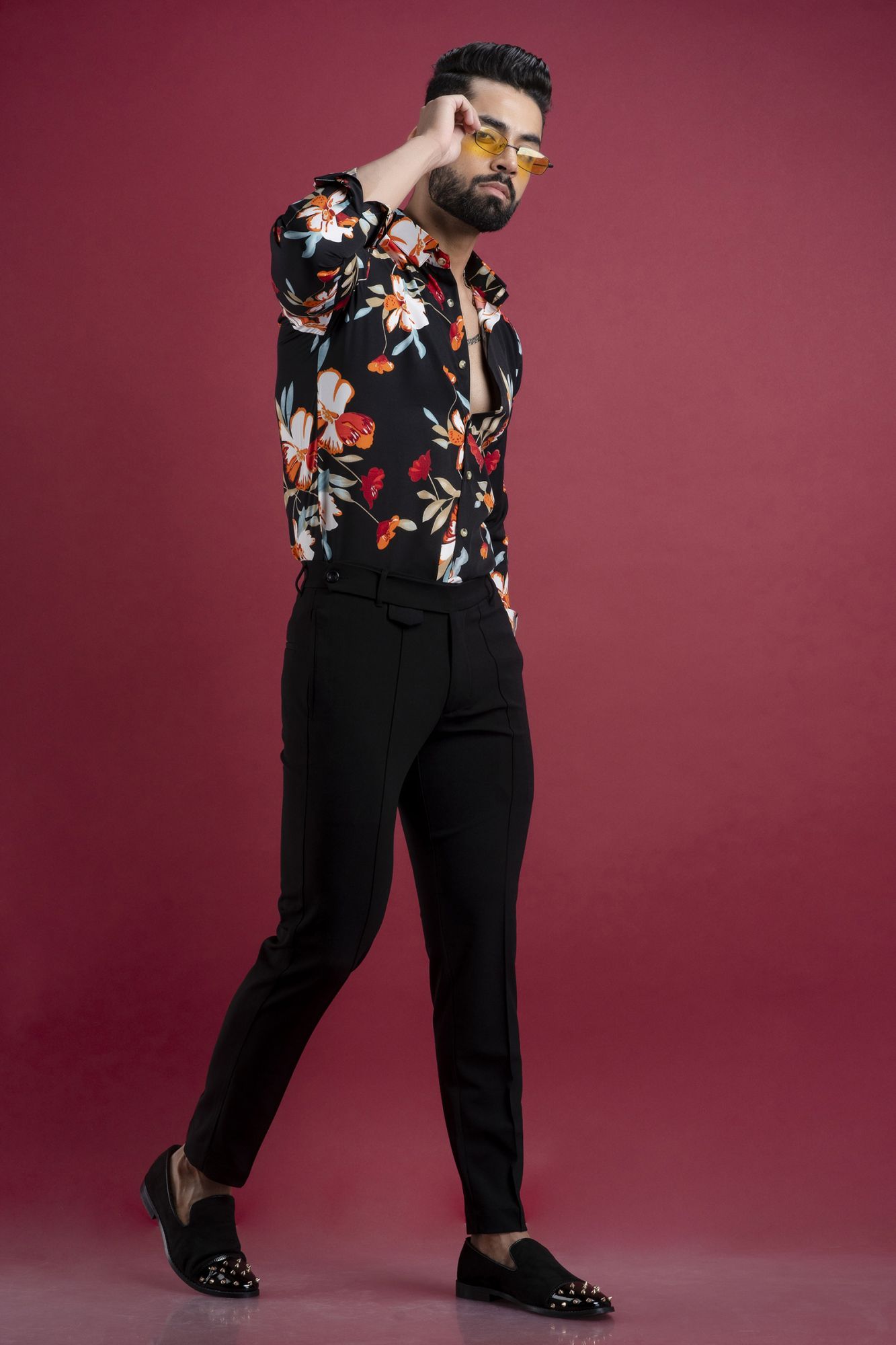 Printed Floral Shirt