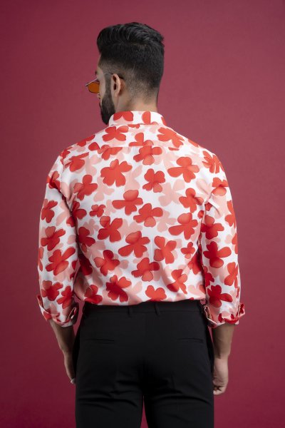 Printed Flowing Shirt