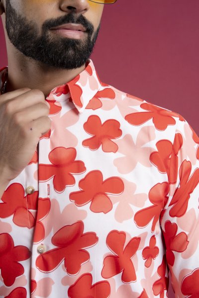 Printed Flowing Shirt