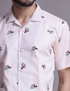 Men's Printed straight shirt