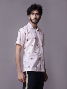 Men's Printed straight shirt