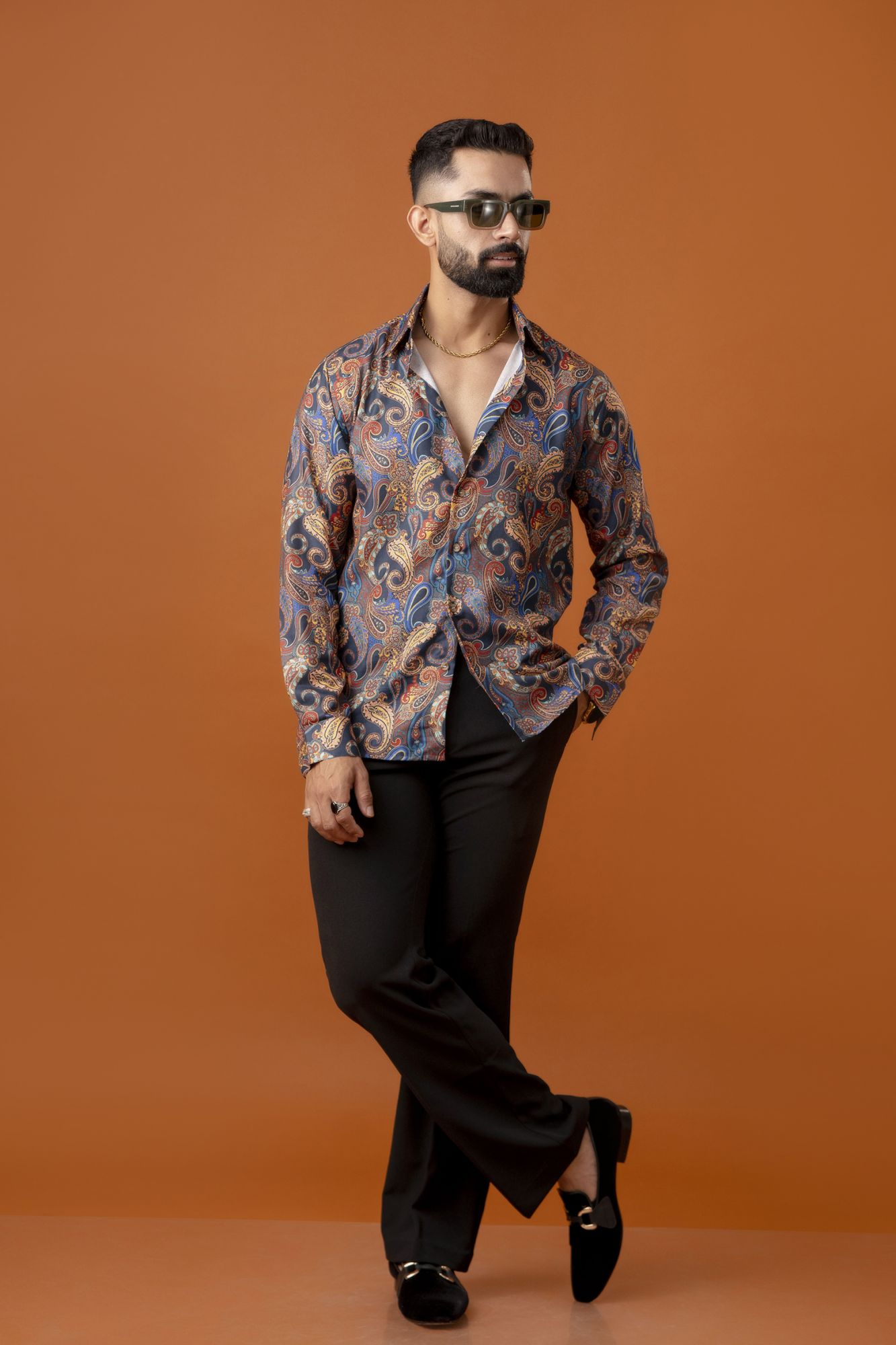 Printed Cotton Shirt