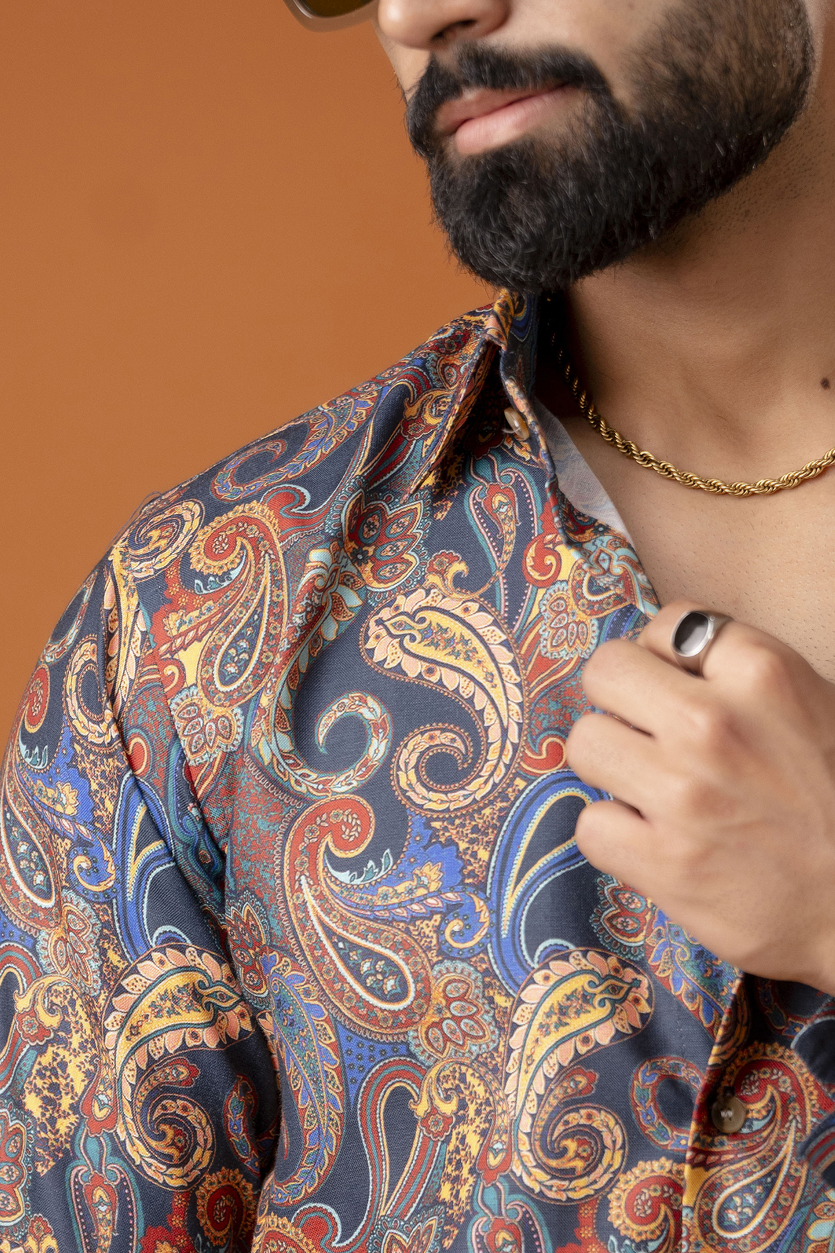 Printed Cotton Shirt