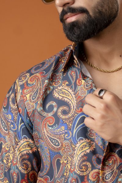 Printed Cotton Shirt