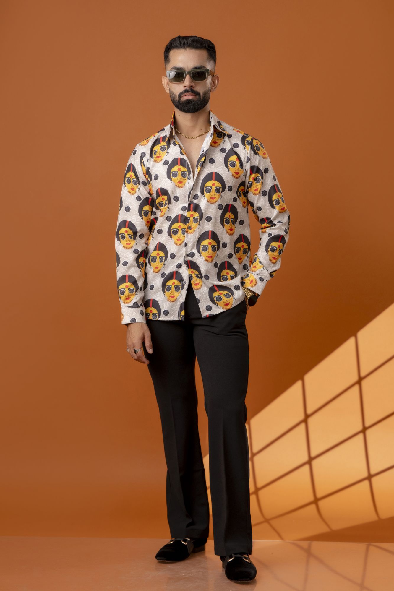 Printed Cotton Shirt