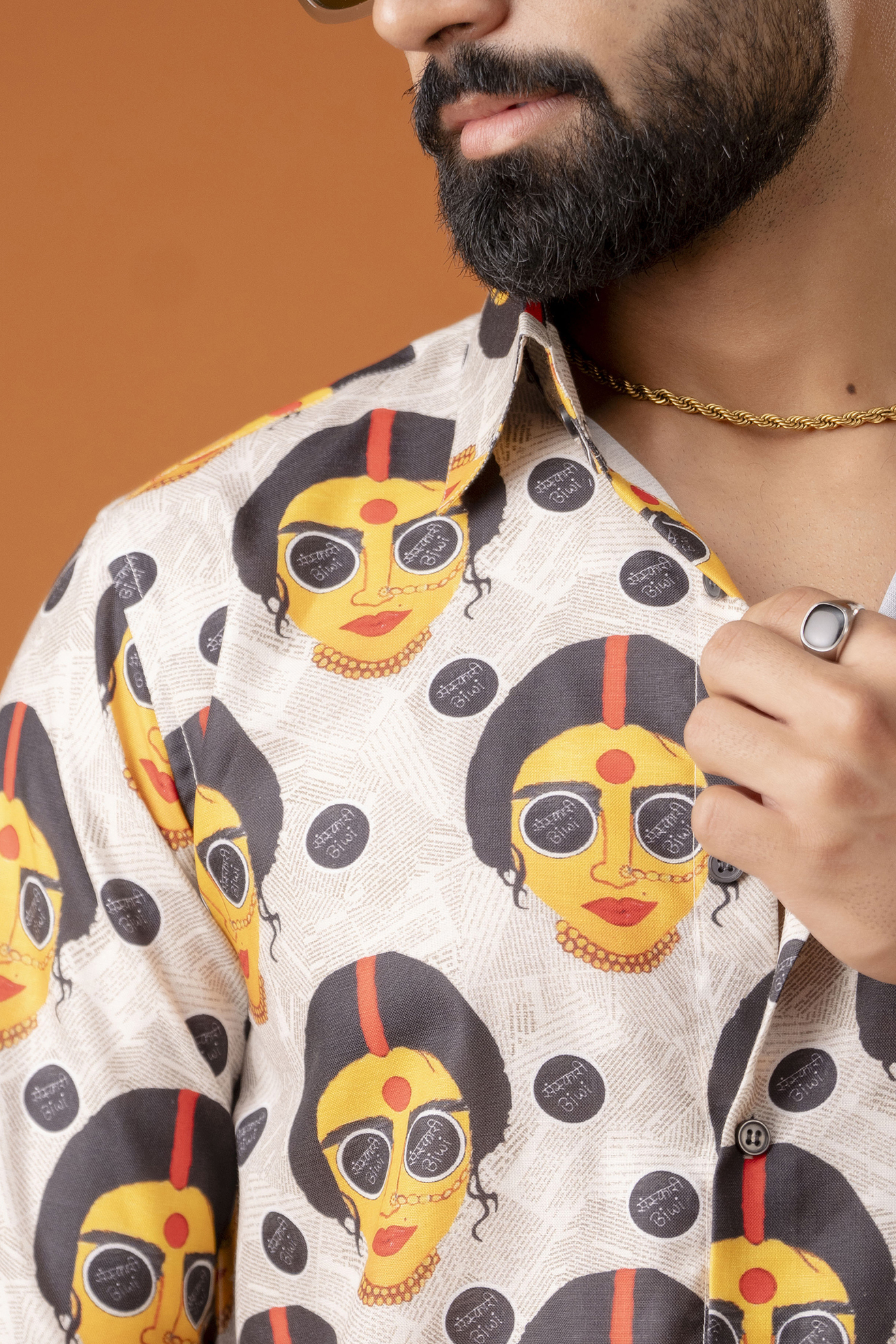 Printed Cotton Shirt