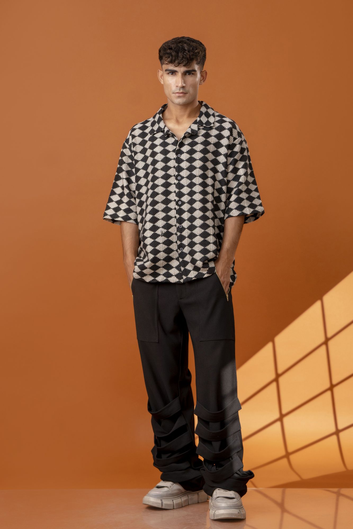 Zic Zac Jute Crochet Shirt